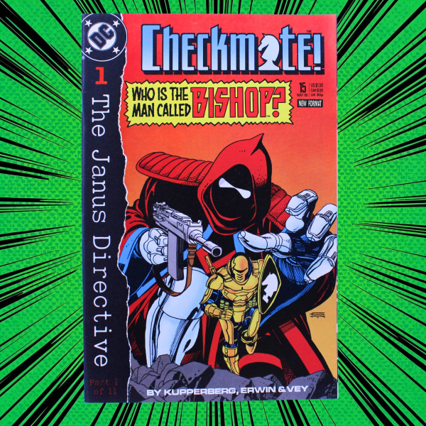 Checkmate 15 DC Comics 1989 Janus Directive